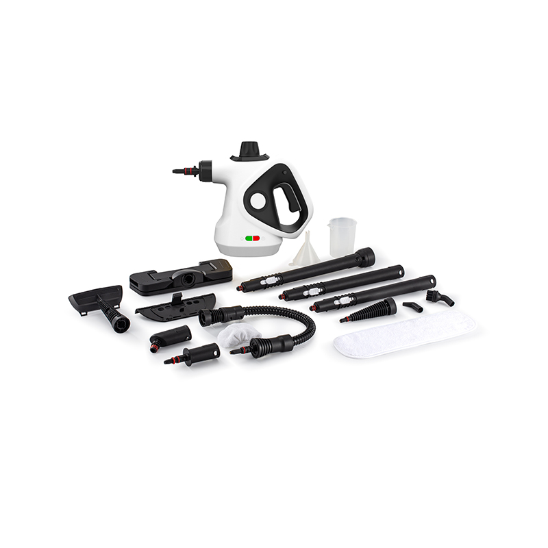 منظف البخار المحمول متعدد الأغراض TM-377 بقدرة 900-1050 واط مع ممسحة